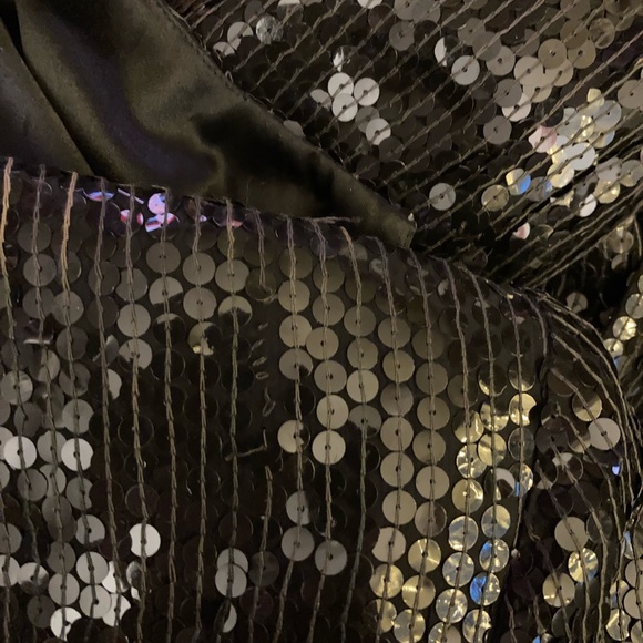 Vintage 80-90s Janette black sequins jacket made for St. Martin Sport - Picture 11 of 11